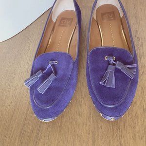 Dolce Vita DV purple Suede Loafers w/Tassels